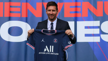 Official presentation of Lionel Messi by Paris Saint-Germain